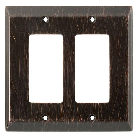 double rocker switch plate